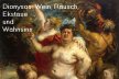 Details von Dionysos ist der Gott vom Wein in der griechischen Mythologie Thumb