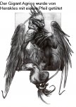 Details von Agrios ist in der griechischen Mythologie ein Gigant Thumb