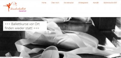 Kinderballett Frankfurt - Ballettschule für Kinder und Jugendliche in Frankfurt