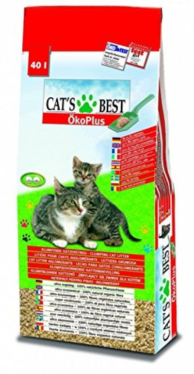 Cat's Best 28441 ko Plus Katzenstreu, 40 Liter - katzenparadies24.de