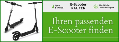 E-Scooter kaufen: News, Angebote & Vergleiche / E-Scooter Ratgeber