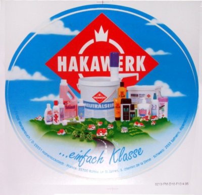 HAKAWERK - kologische Wasch-, Reinigungs- u. Körperpflegemittel