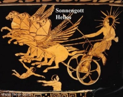 Helios ist in der griechischen Mythologie der Sonnengott