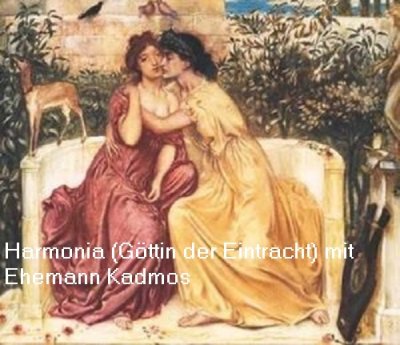 Harmonia ist in der griechischen Mythologie die Göttin der Eintracht