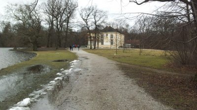 Laufen im Schlosspark Nymphenburg - Wie im Winter so auch im Sommer