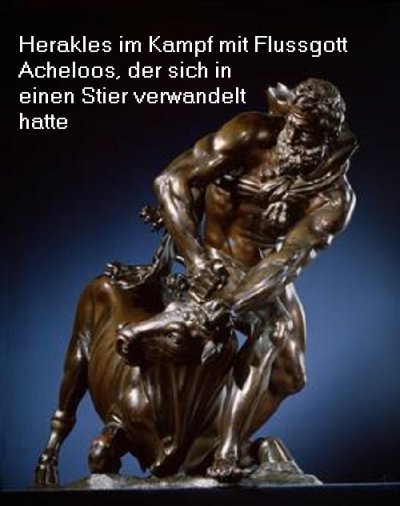 Acheloos ist in der griechischen Mythologie ein besonders vornehmer Flussgott