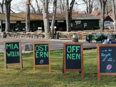 Biergarten Schützengarten - Der Gröte im Münchner Süden