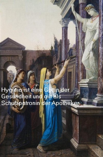 Hygieia ist in der griechischen Mythologie eine Tochter des Asklepios