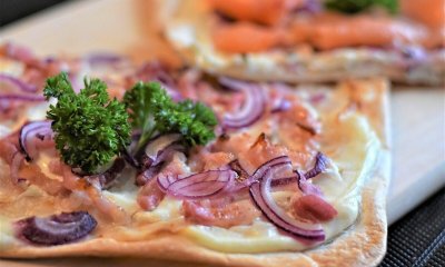 Flammkuchen Rezept - Flammkuchen selber machen