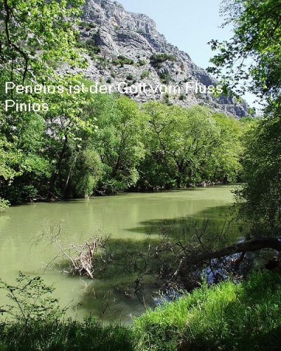 Peneios ist in der griechischen Mythologie der Gott vom Fluss Pinios