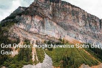 Oreios ist in der griechischen Mythologie der Grovater der Hamadryaden