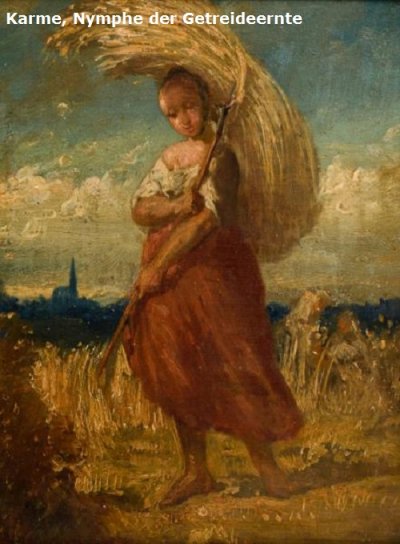 Karme ist in der griechischen Mythologie eine kretische Nymphe