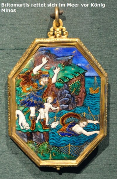 Britomartis ist in der griechischen Mythologie eine wilde Nymphe