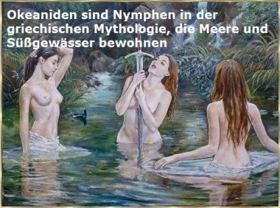 Zeuxo ist in der griechischen Mythologie eine der insgesamt 3.000 Okeaniden