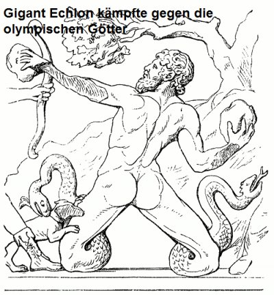 Echion ist in der griechischen Mythologie ein Gigant