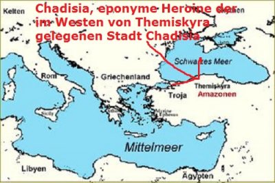 Chadisia ist die Namensgeberin der gleichnamigen Stadt