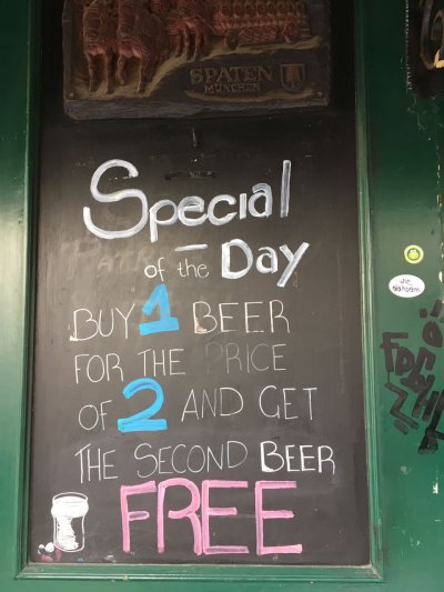 Geiler Werben - Werbung mit Kundenstoppern