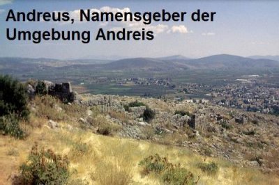 Andreus ist der eponyme Heros der Umgebung Andreis