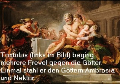 Nektar ist eine Nahrungsquelle der Götter