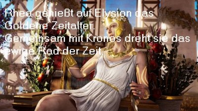 Elysion ist die Insel der Seligen