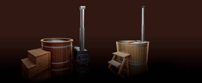 Tünni: Hotpot, Holzbadewannen, Aussensaunas und Grillkotas