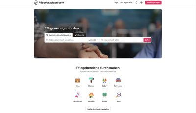 Pflegeanzeigen.com  Pflegekräfte & Betreuung in Ihrer Nähe finden